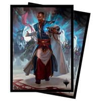 March of the Machine Teferi Akosa of Zhalfir Standard Deck Protector sleeves for Magic (100-pack) - Ultra Pro Card Sleeves - Card Sleeves card
