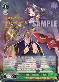 "Mother's Rosario" Yuuki (SP) - Sword Art Online Animation 10th Anniversary - Weiss Schwarz card