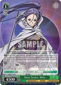 Beta Tester, Mito (SR) - Sword Art Online Animation 10th Anniversary - Weiss Schwarz card