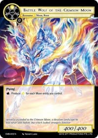 Battle Wolf of the Crimson Moon - Crimson Moon's Battleground - Force of Will card