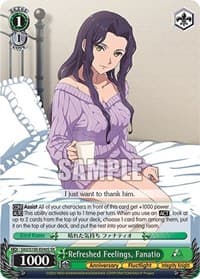Refreshed Feelings, Fanatio (SR) - Sword Art Online Animation 10th Anniversary - Weiss Schwarz card