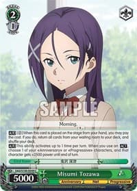Misumi Tozawa - Sword Art Online Animation 10th Anniversary - Weiss Schwarz card