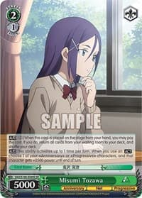 Misumi Tozawa (SR) - Sword Art Online Animation 10th Anniversary - Weiss Schwarz card