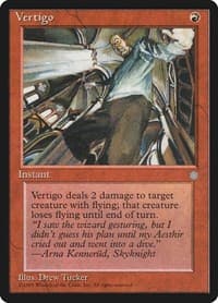 Vertigo - Ice Age - Magic: The Gathering card