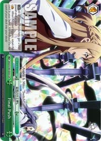 Final Push - Sword Art Online Animation 10th Anniversary - Weiss Schwarz card