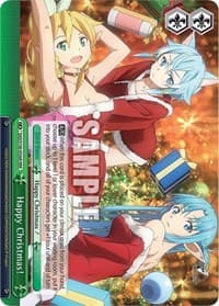 Happy Christmas! (RRR) - Sword Art Online Animation 10th Anniversary - Weiss Schwarz card