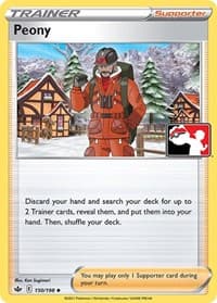 Peony - Prize Pack Series Cards - Pokemon card