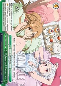 Ephemeral Memories - Sword Art Online Animation 10th Anniversary - Weiss Schwarz card