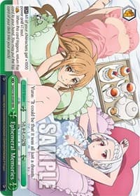 Ephemeral Memories (RRR) - Sword Art Online Animation 10th Anniversary - Weiss Schwarz card