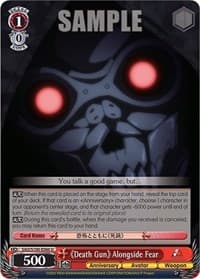 "Death Gun" Alongside Fear - Sword Art Online Animation 10th Anniversary - Weiss Schwarz card