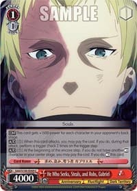 He Who Seeks, Steals, and Robs, Gabriel - Sword Art Online Animation 10th Anniversary - Weiss Schwarz card