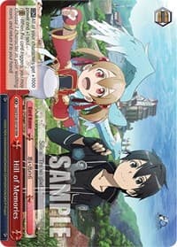 Hill of Memories (RRR) - Sword Art Online Animation 10th Anniversary - Weiss Schwarz card
