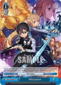Alicization - Sword Art Online Animation 10th Anniversary - Weiss Schwarz card