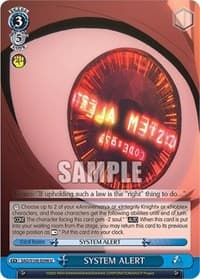 SYSTEM ALERT - Sword Art Online Animation 10th Anniversary - Weiss Schwarz card