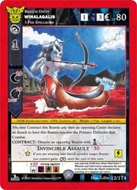 Winalagalis - Native: First Edition - MetaZoo card