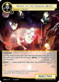 Spirits of the Crimson Moon - Crimson Moon's Battleground - Force of Will card
