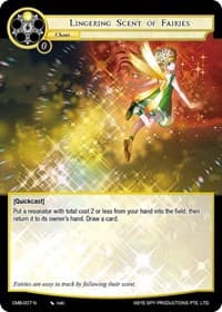Lingering Scent of Fairies - Crimson Moon's Battleground - Force of Will card