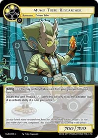 Mumu Tribe Researcher - Crimson Moon's Battleground - Force of Will card