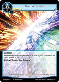 Crystal Barrier - Crimson Moon's Battleground - Force of Will card