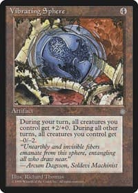 Vibrating Sphere - Ice Age - Magic: The Gathering card