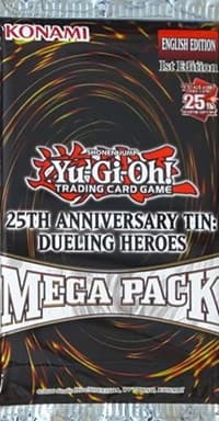 25th Anniversary Tin: Dueling Heroes Mega Pack - 25th Anniversary Tin: Dueling Heroes - YuGiOh card