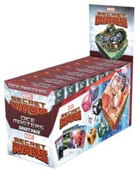 Marvel Secret Wars Draft Pack Countertop Display - Marvel Secret Wars - Dice Masters card