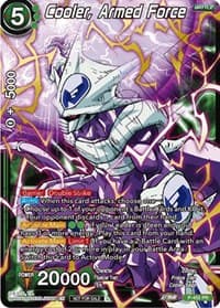 Cooler, Armed Force (Championship Selection Pack 2023 Vol.1) (Gold Stamped with Reflective Shatterfoil) - Tournament Promotion Cards - Dragon Ball Super: Masters card