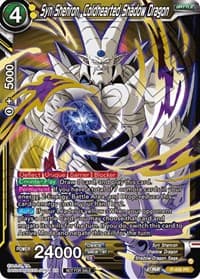 Syn Shenron, Coldhearted Shadow Dragon (Championship Selection Pack 2023 Vol.1) (Gold Stamped with Reflective Shatterfoil) - Tournament Promotion Cards - Dragon Ball Super: Masters card
