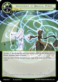 Inheritance of Magical Power - Crimson Moon's Battleground - Force of Will card