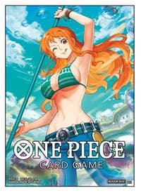One Piece Card Game Official Sleeves - Nami (10-Pack) - Bandai Card Sleeves - Card Sleeves card