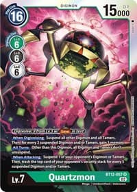 Quartzmon - Across Time - Digimon Card Game card