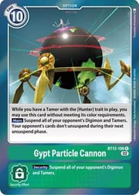 Gypt Particle Cannon - Across Time - Digimon Card Game card