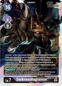 DarknessBagramon - Across Time - Digimon Card Game card