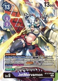 JetMervamon - Across Time - Digimon Card Game card