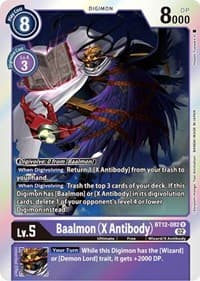 Baalmon (X Antibody) - Across Time - Digimon Card Game card