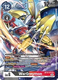 WarGreymon (Alternate Art) - Across Time - Digimon Card Game card
