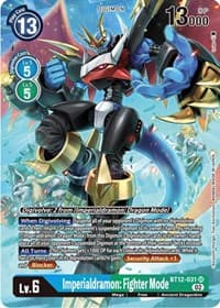 Imperialdramon: Fighter Mode (Alternate Art) - Across Time - Digimon Card Game card
