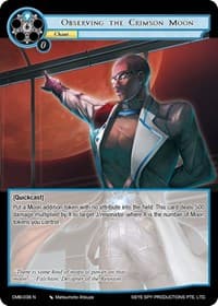Observing the Crimson Moon - Crimson Moon's Battleground - Force of Will card