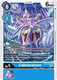 Calmaramon - Across Time - Digimon Card Game card