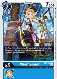 Mermaimon - Across Time - Digimon Card Game card