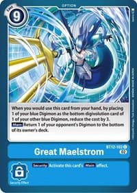 Great Maelstrom - Across Time - Digimon Card Game card