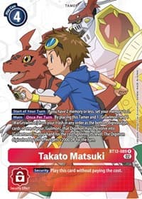 Takato Matsuki (Alternate Art) - Across Time - Digimon Card Game card