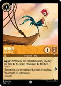 Heihei - Boat Snack - The First Chapter - Disney Lorcana card