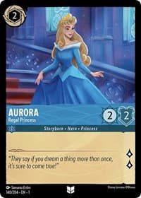 Aurora - Regal Princess - The First Chapter - Disney Lorcana card