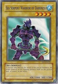 Sea Serpent Warrior of Darkness - Invasion of Chaos (Worldwide English) - YuGiOh card