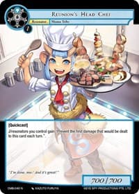 Reunion's Head Chef - Crimson Moon's Battleground - Force of Will card