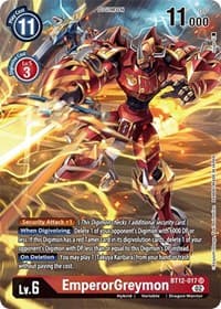 EmperorGreymon (Alternate Art) - Across Time - Digimon Card Game card
