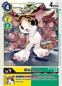 Mikemon - Across Time - Digimon Card Game card