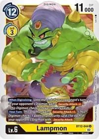 Lampmon - Across Time - Digimon Card Game card