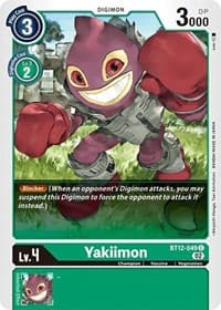 Yakiimon - Across Time - Digimon Card Game card